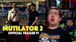 REACTION Mutilator 2 Official Trailer  Terry Kiser Movie 2023 [upl. by Lambart]