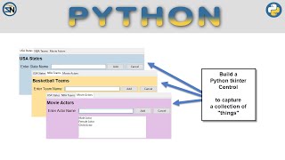 Create A Tkinter Listbox In Python Learn To Build A Reusable Component [upl. by Elinore257]