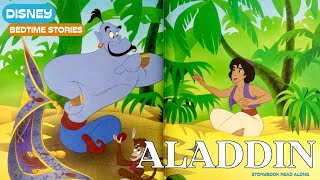 Walt Disneys Aladdin  Daily Read Along Bedtime Stories [upl. by Ramah354]