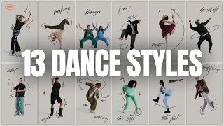 13 Dance Styles And How To Get Started  Back To Basics [upl. by Warrick]