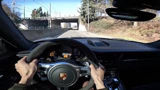 Porsche 9911 GT3 POV Test Drive [upl. by Uot343]