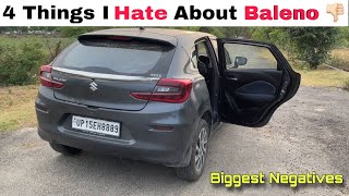 Talking About Negatives of BALENO 2024  Negatives of Premium Hatchback 😢 [upl. by Hickey]