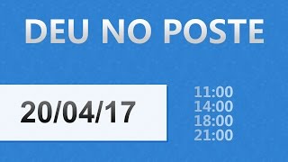 Palpites do Jogo do Bicho para HOJE dia 20042017  Deu No Poste Palpites [upl. by Molohs226]