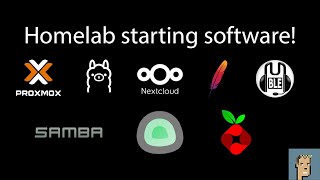 Homelab software ideas to get you started How to get started with your homelab software [upl. by Kecaj826]