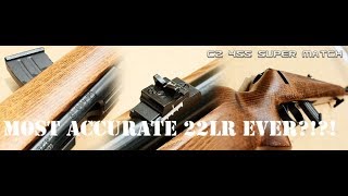 CZ455 22LR Supermatch Unboxing The Most Accurate CZ 22LRMaybe [upl. by Irved]