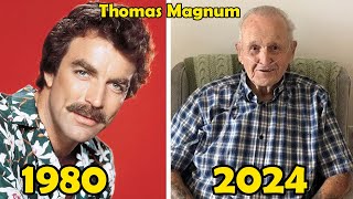 Magnum PI 1980–1988 ★ Then and Now 2024 How They Changed [upl. by Mayman]