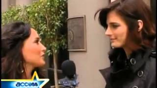 Stana Katic interview Access Hollywood [upl. by Ainnet]