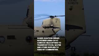 Minnesota Army National Guard Aircrews on Hurricane Helene Response [upl. by Enogitna73]