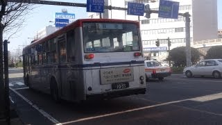 【3DFHD】新潟交通観光バス・新交G最古参 G1055I 回送ISUZU CUBIC 新潟駅万代口 [upl. by Belva]