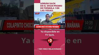 Adrián Sack desde la pista donde Franco Colapinto correrá el gran premio de Las Vegas colapinto [upl. by Jaddan]