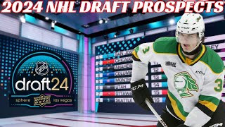 2024 NHL Draft Prospects  Top 10 Defencemen [upl. by Aihtenak9]