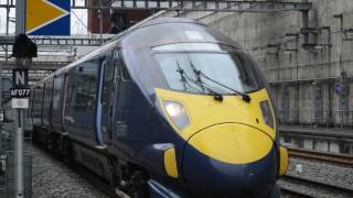 Trains at Stratford International [upl. by Airtal]