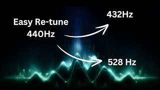 4 Ways To Convert 440 Hz Music to 432 hz or 528 hz [upl. by Tracy167]