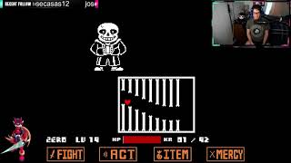 UNDERTALE SANS FIGHT REACTIONALSO SPARING SANS REACTION [upl. by Ahsital416]