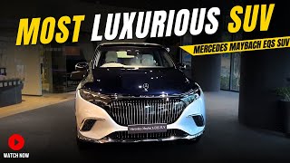 Mercedes Maybach EQS SUV  Electrified Luxury  First Look and Walkaround  Motoroids [upl. by Raleigh]