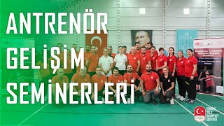 TMOK Desteği TBF ve BWF İş Birliği ile Badminton Antrenör Gelişim Semineri Düzenlendi [upl. by Four470]