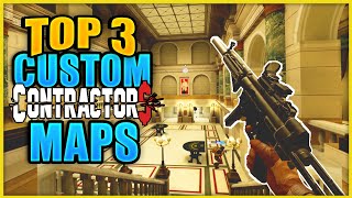 Top 3 Mod Maps for CONTRACTORS VR  Week of Aug 11th [upl. by Esilram]