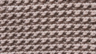 Cloud Stitch  A Beautiful Crochet Stitch for Blankets [upl. by Vanda114]