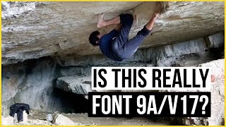 Is Barefoot Charles new boulder Font 9AV17 [upl. by Hareema]