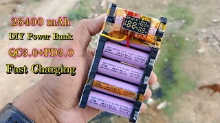 How to Build a Powerful 26400 mA DIY Power Bank [upl. by Cohbert569]