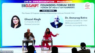 Fireside Chat  Mamaearth’s Ghazal Alagh on The Power of ‘Purpose’ [upl. by Berger]