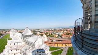 360 VR Tour  Pisa  Leaning Tower of Pisa  Inside  All floors  Air panoramic view  No comments [upl. by Anauqes]