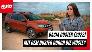 Dacia Duster 2022 Im Duster über Stock und Stein  AUTO ZEITUNG [upl. by Hsizan576]