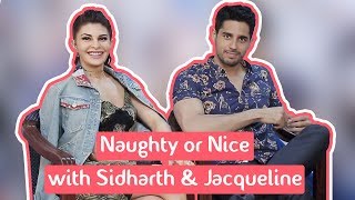 Naughty Or Nice  Sidharth Malhotra And Jacqueline Fernandez  MissMalini [upl. by Nysa155]