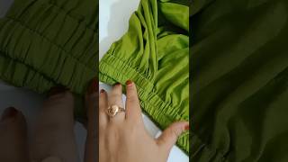 Elastic attach in salwar easily ❤️ shorts beautifull stitching designerfashion [upl. by Eduj]