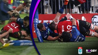 Ioane and Papalii match winning tackle vs Crusaders [upl. by Chatterjee258]