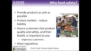 Importance of Produce Safety [upl. by Annoyt]