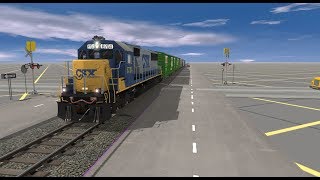 Trainz Railfanning Sneak Peek Tarboro NC CSX ACL [upl. by Norty]