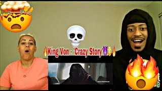 KING VON  CRAZY STORY REACTION 🔥😈 CHIRAQ DRILL EXTREMELY CRAZY SONG MUST WATCH [upl. by Bowers611]