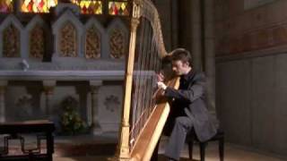 BACH GOLDBERG  Sylvain Blassel harp  Warner Lontano [upl. by Nnyleimaj948]