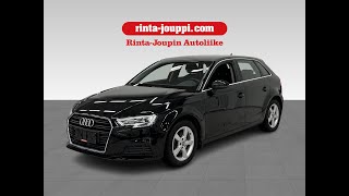 AUDI A3 Sportback 10 TFSI 116 hv ProlineVakkari LEDAjovalot 2x re [upl. by Photina574]