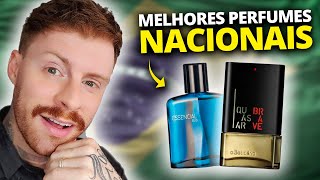 10 MELHORES PERFUMES MASCULINOS NACIONAIS da atualidade A Lista das Listas o último é uma BOMBA [upl. by Bruno]