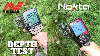 NOKTA TRIPLE SCORE VS MINELAB XTERRA ELITE DEPTH AND IRON TEST [upl. by Dikmen108]