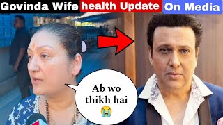 Shocking News Govinda 😱  Govinda Health News Update  Govinda Wife Reply [upl. by Yeldah]