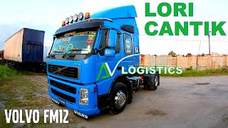 LORI CANTIK VOLVO FM12 AV Logistics [upl. by Seldun216]