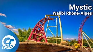 Mystic front seat onride 5K POV 60fps Walibi RhôneAlpes RhoneAlpes [upl. by Nagaer]