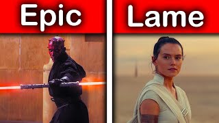 Ranking The Most LEGENDARY Star Wars Scenes [upl. by Merrili]