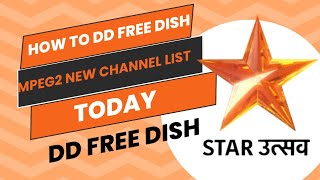 How to auto scan dd free dish for all channel 2024  DD free dish mpeg2 new channel list 2024 today [upl. by Rundgren763]