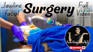 My jawline facial ’’SURGERY’’ Full video Ankithanaidu143 👋🔔😇💐🥰🙌💖💗💞 [upl. by Snave]