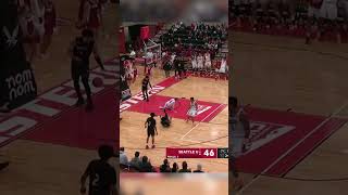 vibes in Cheney are HIGH ‼️ easternwashington eagles ncaa basketball dunk [upl. by Lahey]