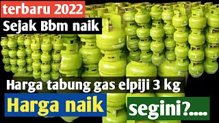 Harga Tabung gas elpiji 3 kg naik  segini harganya sekarang [upl. by Aiciled]