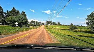 V248 Driving from Central Onslow NS to Truro NS Canada Aug 2024 [upl. by Notniw670]