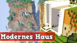 Wie baut man ein Modernes Haus in Minecraft  Minecraft Modernes Haus bauen deutsch [upl. by Nicodemus678]