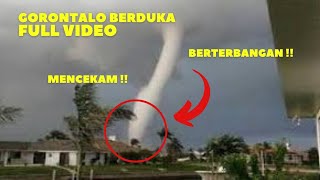 Full Video Detik detik Angin Puting Beliung di Gorontalo hari ini September 2022 [upl. by Ettennek]