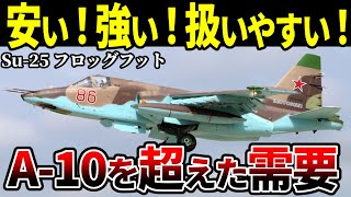 なぜロシアのSu25 フロッグフットは世界中で売れまくるのか？【ゆっくり解説】 [upl. by Nahtnamas]