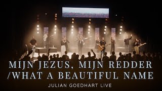 Mijn Jezus mijn Redder  What A Beautiful Name  Julian Goedhart feat Elvera  Open Hemel Live [upl. by Aradnahc]